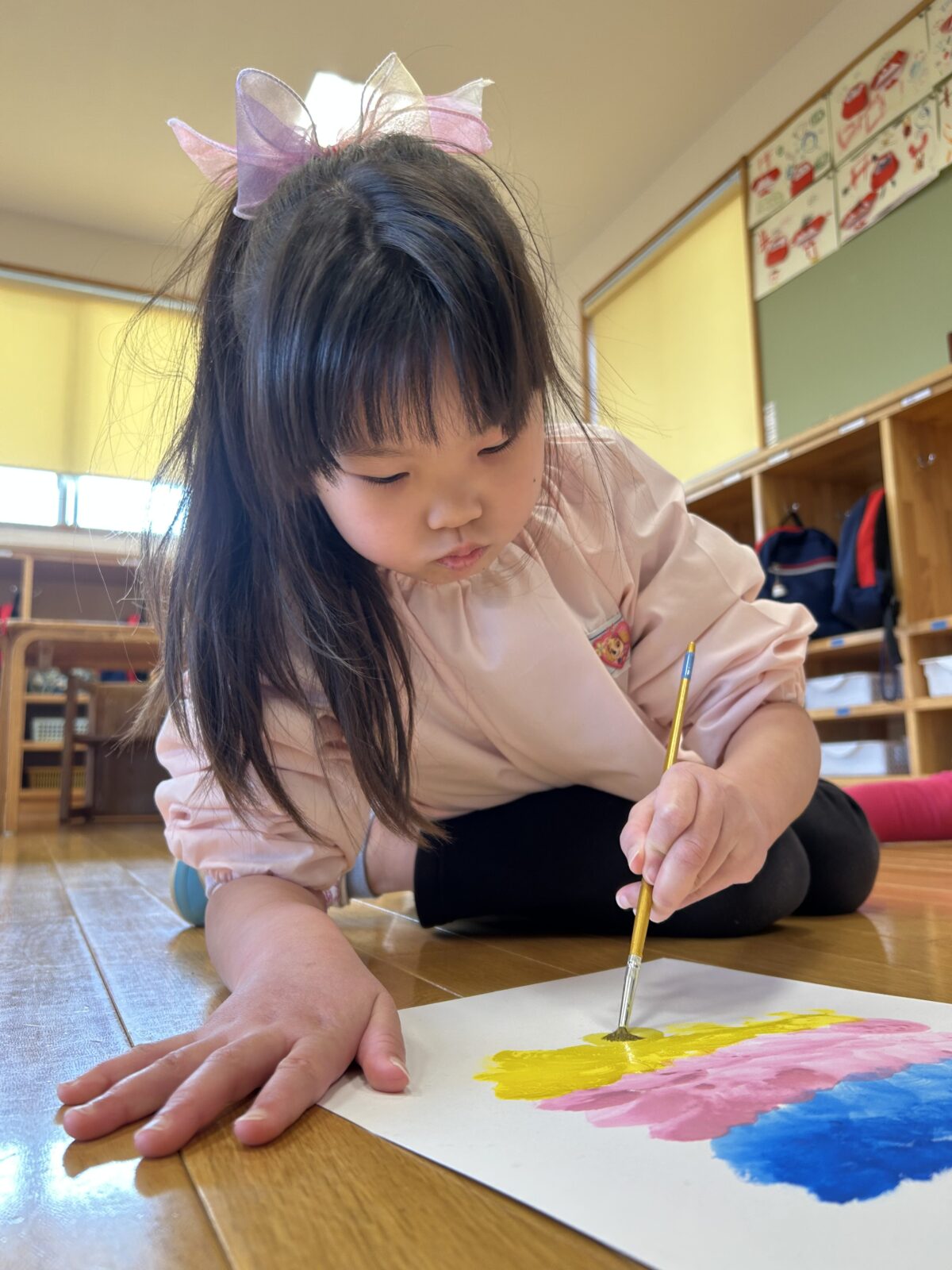 毛糸のマフラーを描きました🧣